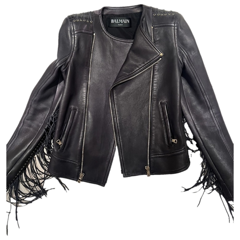 NWOT BALMAIN BIKER JACKET🔥🔥🔥